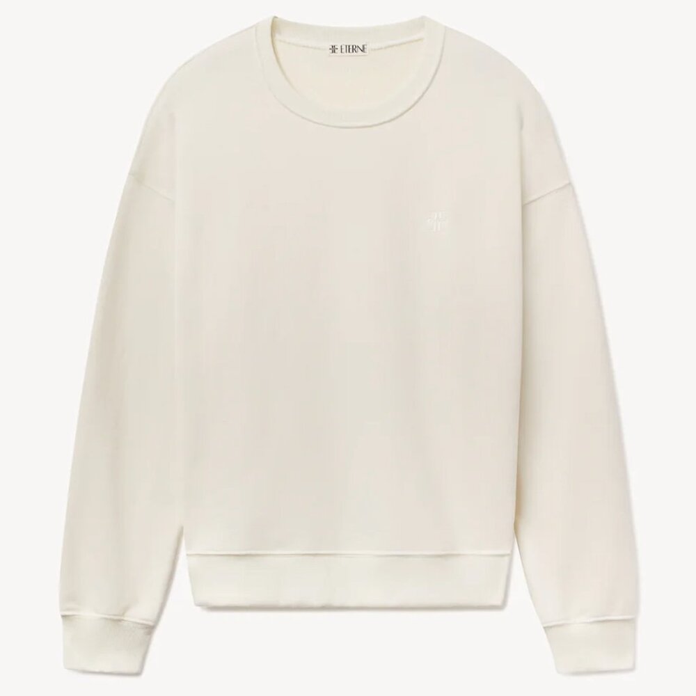 NWT Eterne OVERSIZED CREWNECK SWEATSHIRT (Cream)